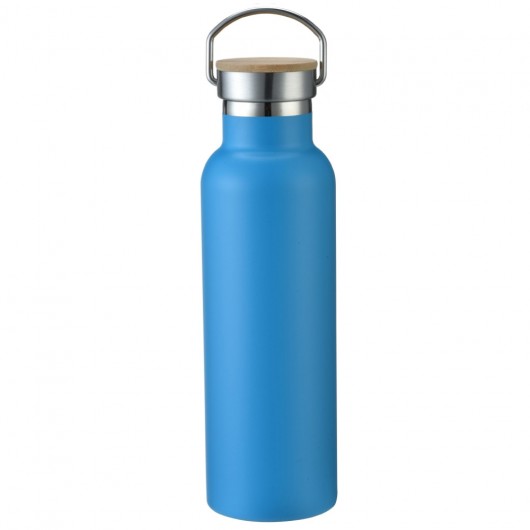 Light Blue Lugano Metal Bottles